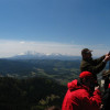 Widok z Wysokiej - Małe Pieniny